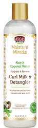 African Pride Moisture Miracle -  nawilżające mleczko do włosów 354 ml