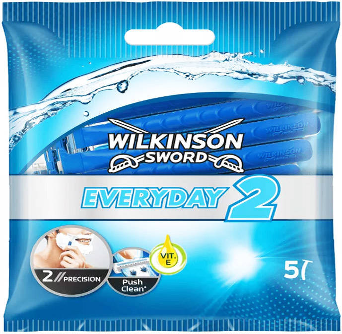 Wilkinson Everyday 2 jednorazowa maszynka do golenia dla mężczyzn 5 sztuk